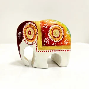 Designed Elephant 2"- Hand Painted