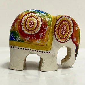 Designed Elephant 3" -  Hand painted