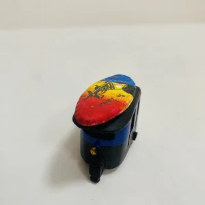 Handmade Wooden Tuk with Art Surfboard -Hand painted
